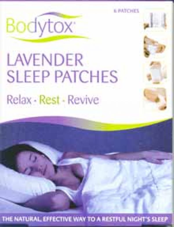 Helios Homeopathy Bodytox Lavender Sleep Patches (6 Pack)
